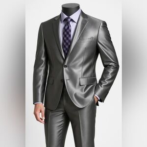 Genosse /Elegant Men's Metallic Suit